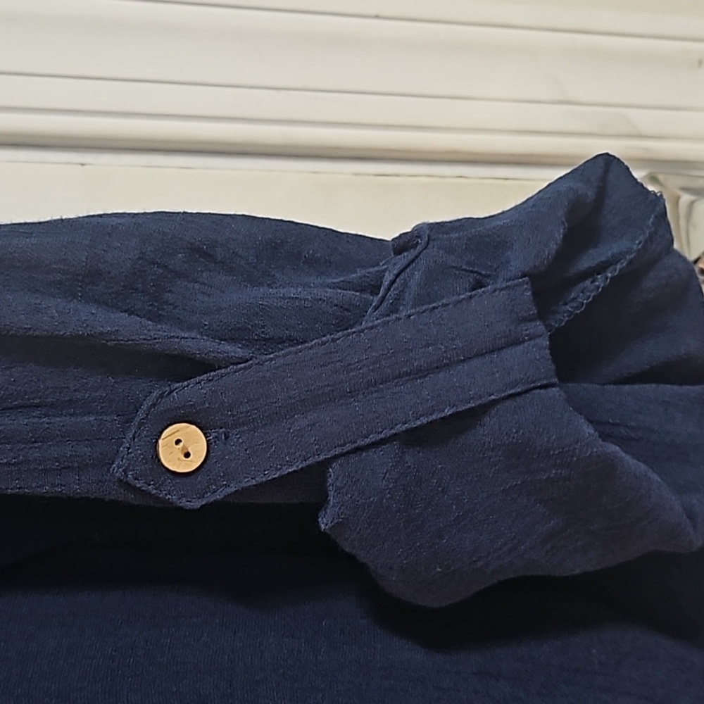 Blue button down - Picture 5 of 6